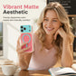 📱✨ Custodia per telefono Magnetic Dopamine – custodia protettiva opaca e colorata per uno stile quotidiano