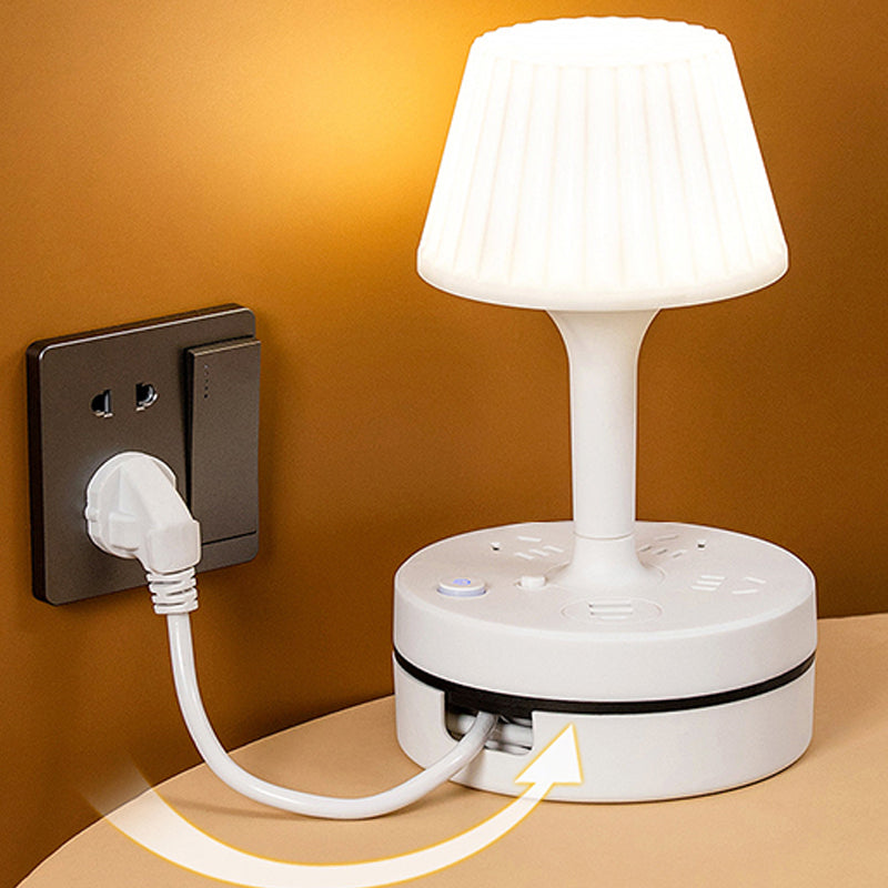 💡 Lampada da Comodino con Stazione di Ricarica – Illumina e Ricarica il Tuo Comodino 🔌