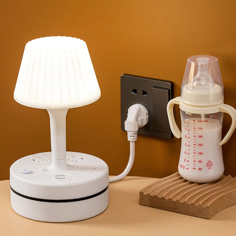 💡 Lampada da Comodino con Stazione di Ricarica – Illumina e Ricarica il Tuo Comodino 🔌
