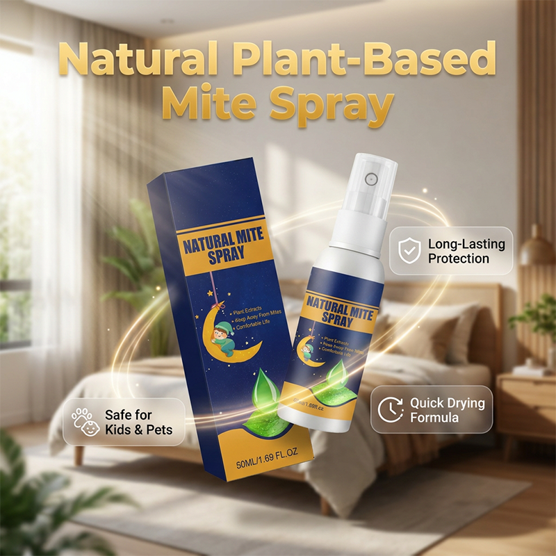 🌿 -50% ORA! 🌿 Spray Naturale a Base Vegetale contro gli Acari – Estratti Puri, Applicazione Facile & Protezione Versatile – Perfetto per Materassi, Cuscini e Divani ✨🛏️