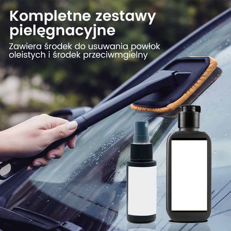 💦🚘 Basta parabrezza appannati e unti! Il kit completo per la pulizia dei vetri auto con panno doppio lato e sgrassatore anti-condensa opzionale – visibilità perfetta in ogni stagione. SCONTO 50%!