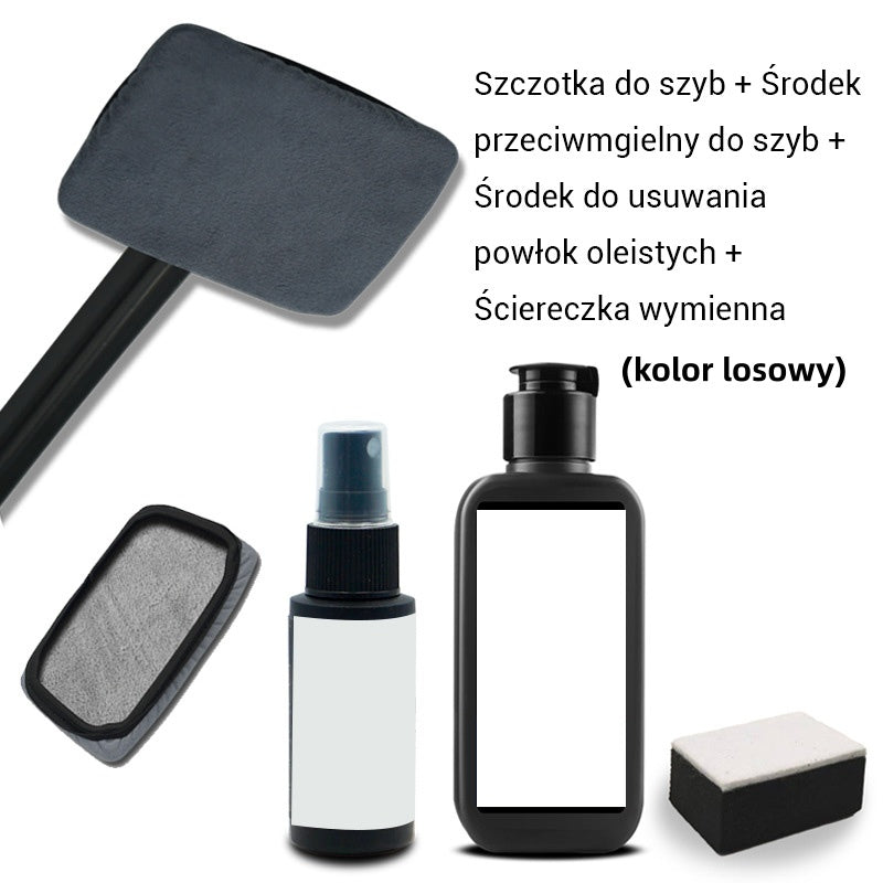 💦🚘 Basta parabrezza appannati e unti! Il kit completo per la pulizia dei vetri auto con panno doppio lato e sgrassatore anti-condensa opzionale – visibilità perfetta in ogni stagione. SCONTO 50%!