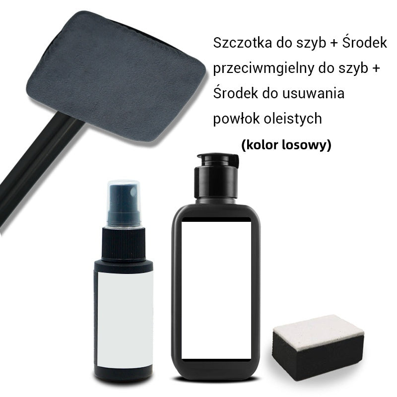 💦🚘 Basta parabrezza appannati e unti! Il kit completo per la pulizia dei vetri auto con panno doppio lato e sgrassatore anti-condensa opzionale – visibilità perfetta in ogni stagione. SCONTO 50%!