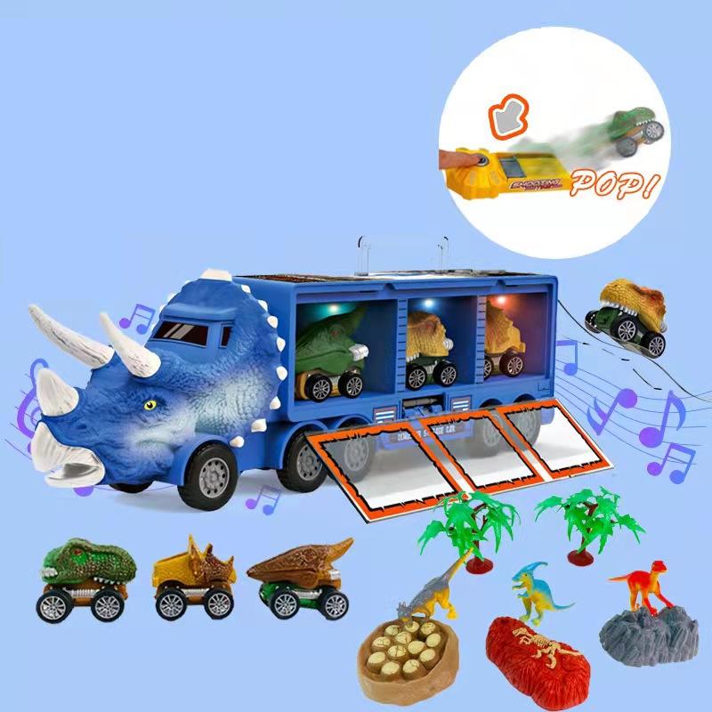 🦖Camion interattivo di dinosauri – Divertente giocattolo per bambini ✨