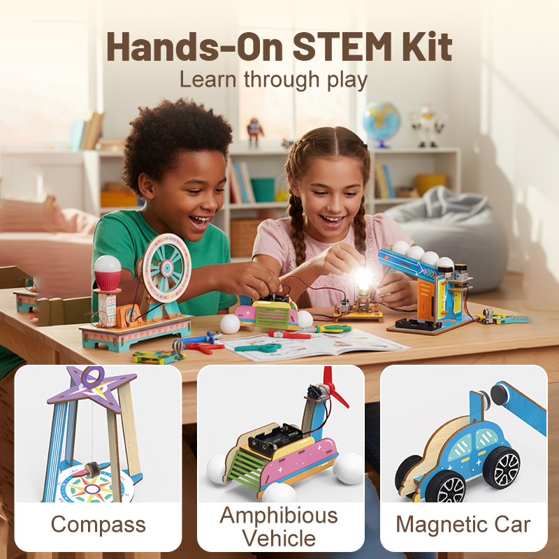 🥳2026 NUOVO ARRIVO🥳💞50K+ VENDUTI!🔥50% DI SCONTO! 🔬🧪 Kit Esperimenti Scientifici STEM 8‑in‑1 — Divertente, Educativo, Sviluppa la Curiosità dei Bambini ✨