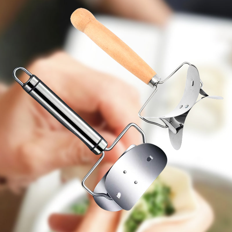 🥟 Risparmia il 50%! 🔪 Tagliapasta per ravioli in acciaio inox, per tagliare in modo facile e uniforme ✨