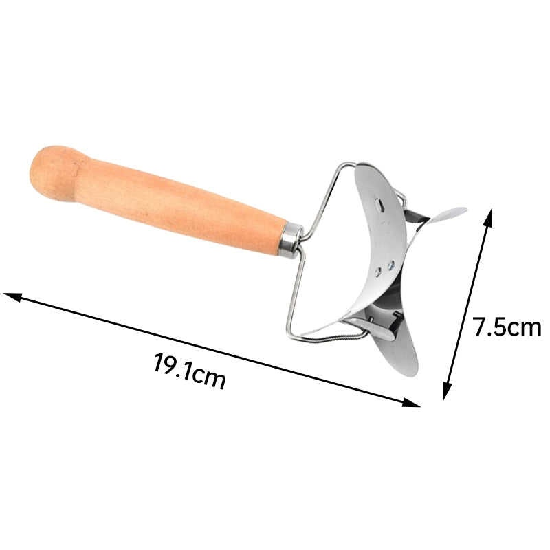 🥟 Risparmia il 50%! 🔪 Tagliapasta per ravioli in acciaio inox, per tagliare in modo facile e uniforme ✨