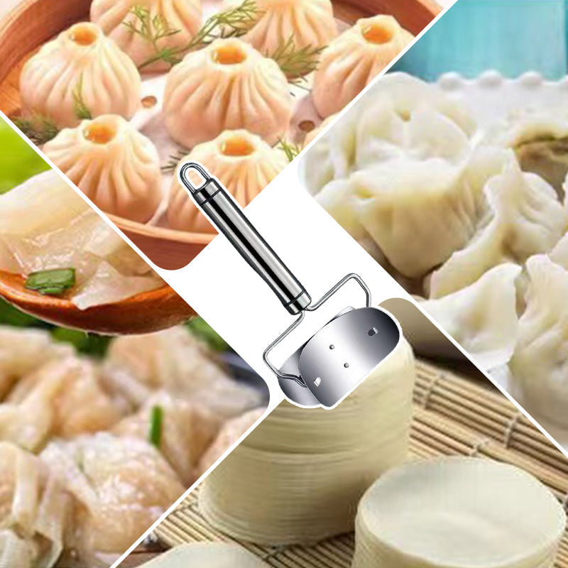 🥟 Risparmia il 50%! 🔪 Tagliapasta per ravioli in acciaio inox, per tagliare in modo facile e uniforme ✨