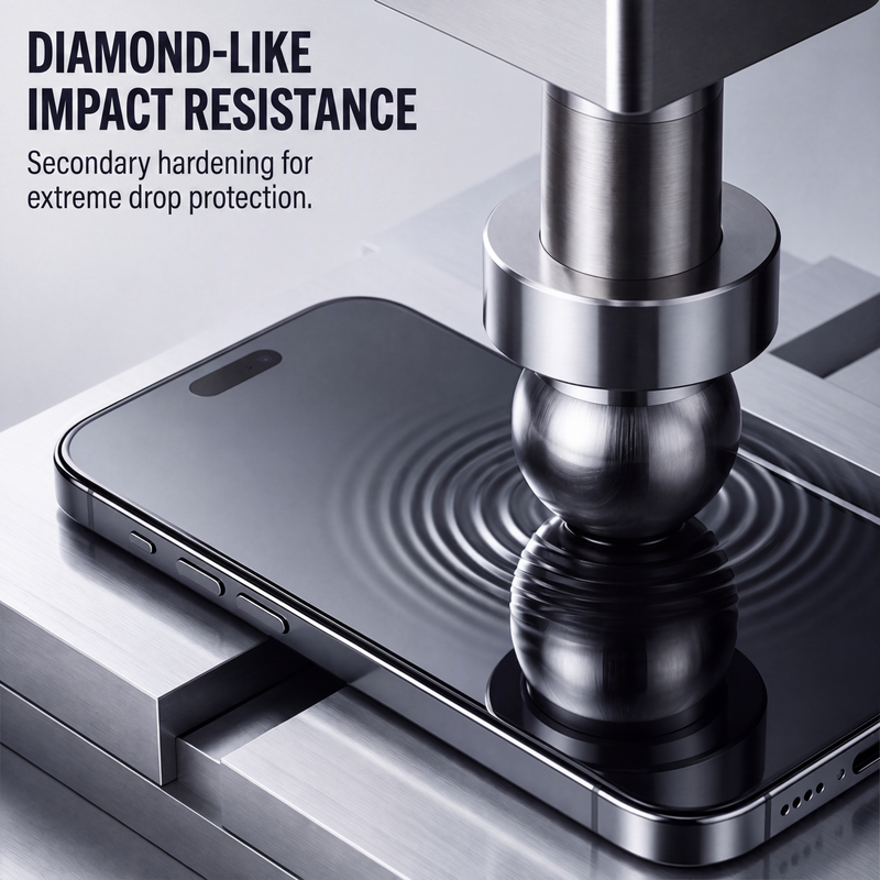 🛡️SCONTO DEL 50% ORA! Pellicola proteggi schermo privacy in vetro temperato con rimozione automatica della polvere‑ Anti‑spia a 30°, copertura totale 9D, durezza diamante e strato ionico sottovuoto per smartphone