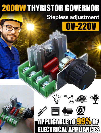 Regolatore di tensione con funzione di aumento e riduzione della tensione da 2000 W (50% OFF)