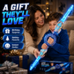 🥳2026 NUOVO ARRIVO🥳💞50K+ VENDUTI!🔥50% DI SCONTO! ⚔️🎃 Spada Luminosa a Doppia Lama Ricaricabile — Idea Regalo Perfetta per Halloween, Effetti Luce Colorati, Divertimento per Bambini ✨