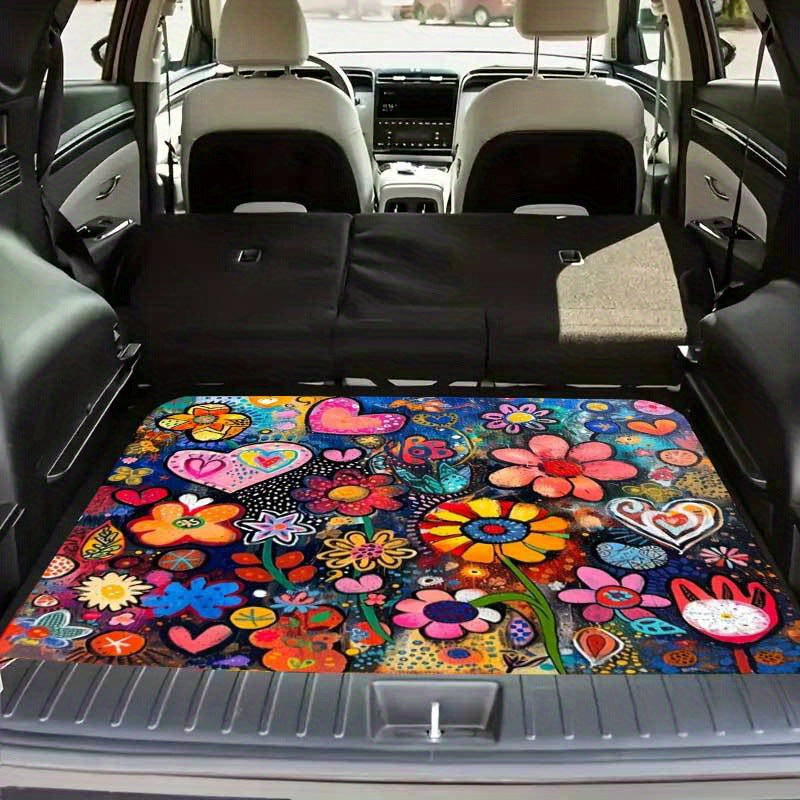 🚗✨ Tappetino universale per bagagliaio in velluto – Dì Addio a sporco, graffi e peli nel bagagliaio! 🚫 Retro antiscivolo, bordi rinforzati e facile da pulire 🧼