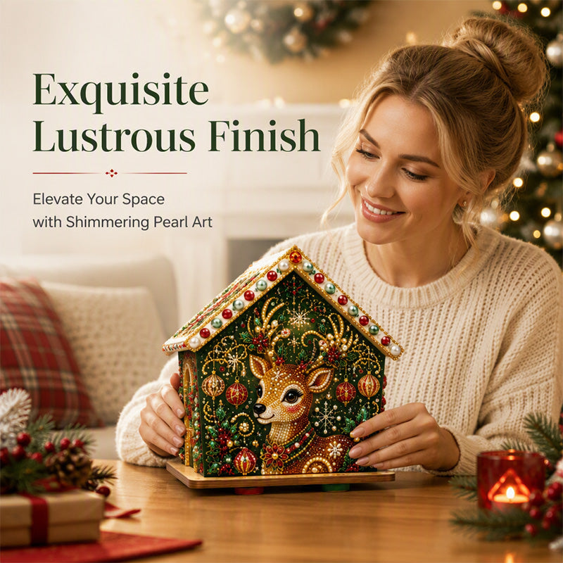 🎄 Essenziali per le feste - PRENDI 3 PAGHI 2✨ Kit creativo natalizio 3D con perline – Crea le tue decorazioni festive