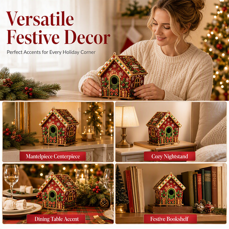 🎄 Essenziali per le feste - PRENDI 3 PAGHI 2✨ Kit creativo natalizio 3D con perline – Crea le tue decorazioni festive
