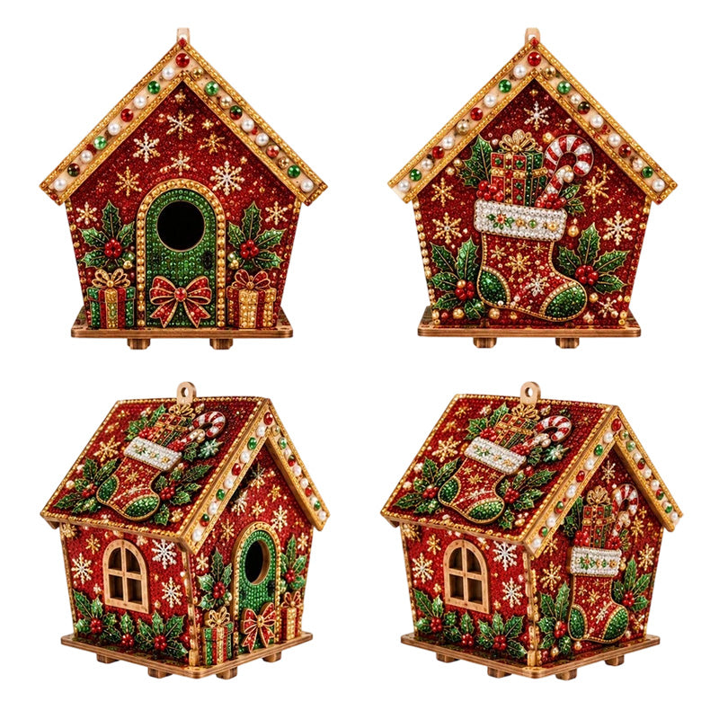 🎄 Essenziali per le feste - PRENDI 3 PAGHI 2✨ Kit creativo natalizio 3D con perline – Crea le tue decorazioni festive