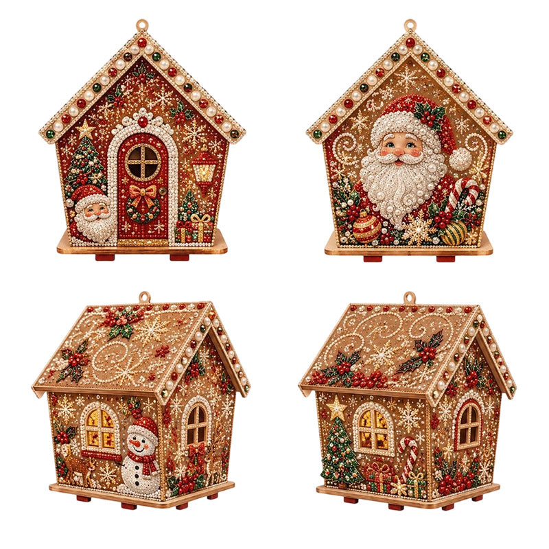 🎄 Essenziali per le feste - PRENDI 3 PAGHI 2✨ Kit creativo natalizio 3D con perline – Crea le tue decorazioni festive