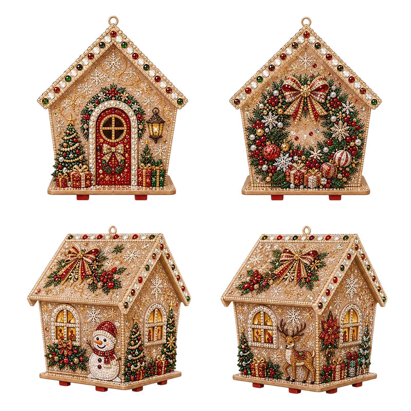 🎄 Essenziali per le feste - PRENDI 3 PAGHI 2✨ Kit creativo natalizio 3D con perline – Crea le tue decorazioni festive