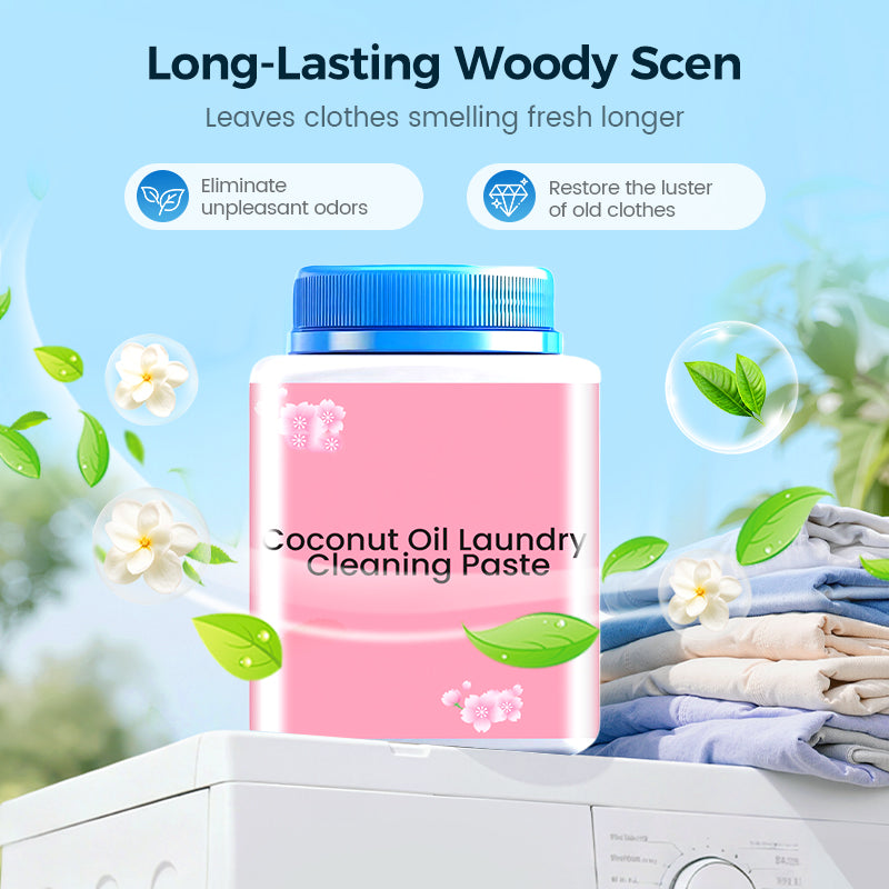 Coconut Oil Laundry Cleaning Paste