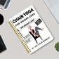 🧘 Kjøp 2, få 1 gratis – spiralbundet notatbok egnet for stol-yoga og trening | Perfekt for avslappende øvelser hjemme