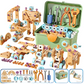🔧 50% DI SCONTO ORA! Kit di strumenti giocattolo educativo fai da te per bambini, set di costruzioni e ingegneria con trapano giocattolo, gioco creativo STEM per bambini e bambine