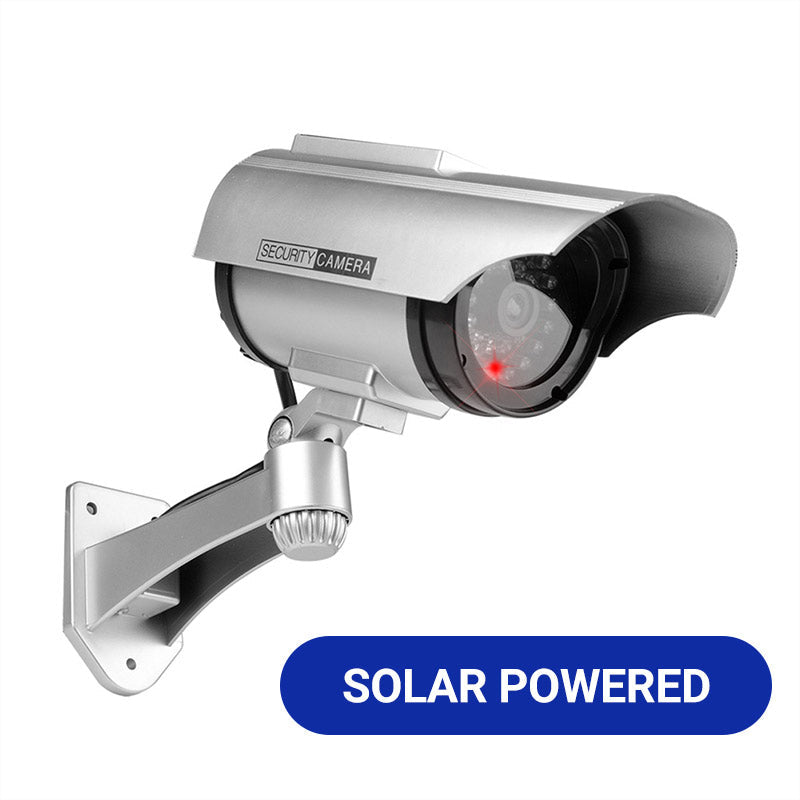 🥳2026 NUOVO ARRIVO🥳💞50K+ VENDUTI!🔥50% DI SCONTO! ☀️📹 Telecamera Finta da Esterno a Energia Solare con LED Lampeggiante — Design realistico, pannello solare auto‑ricaricabile, LED lampeggiante dissuade i malintenzionati, nessun cablaggio necessario ✨