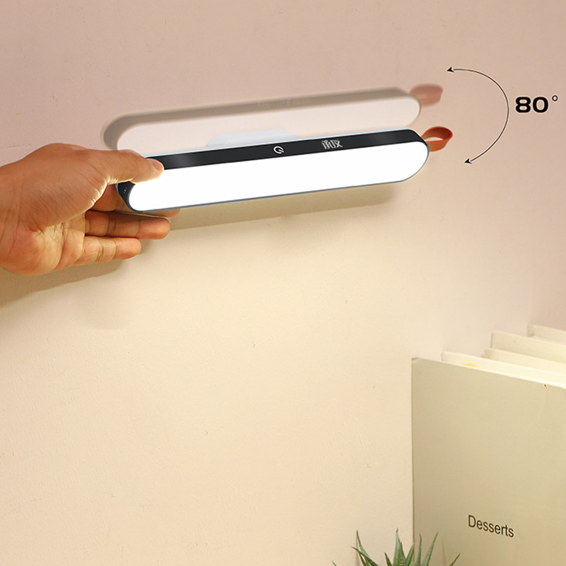 Lampada LED ricaricabile da interno con sensore di movimento e supporto magnetico