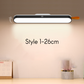 Lampada LED ricaricabile da interno con sensore di movimento e supporto magnetico