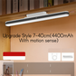 Lampada LED ricaricabile da interno con sensore di movimento e supporto magnetico