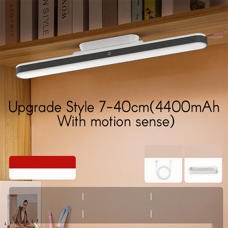 Lampada LED ricaricabile da interno con sensore di movimento e supporto magnetico