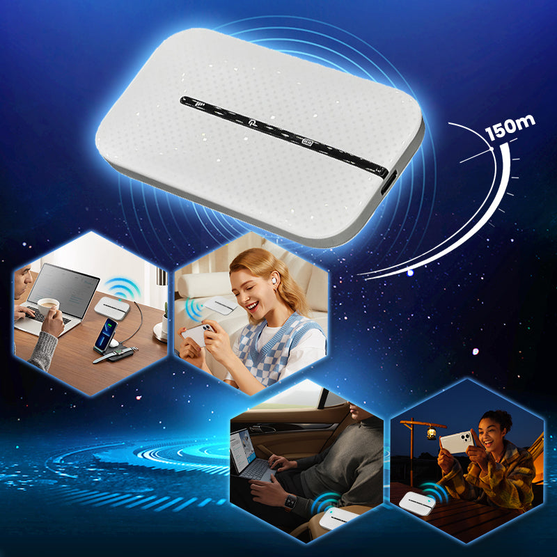 🥳NUOVO ARRIVO🔥50% DI SCONTO 📶✈️ Dispositivo hotspot WiFi 4G portatile｜Rete 4G stabile, compatto e tascabile, connettiti ovunque, supporta più dispositivi contemporaneamente✨