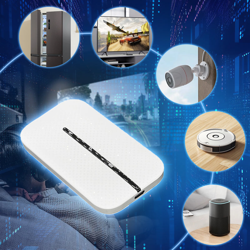 🥳NUOVO ARRIVO🔥50% DI SCONTO 📶✈️ Dispositivo hotspot WiFi 4G portatile｜Rete 4G stabile, compatto e tascabile, connettiti ovunque, supporta più dispositivi contemporaneamente✨
