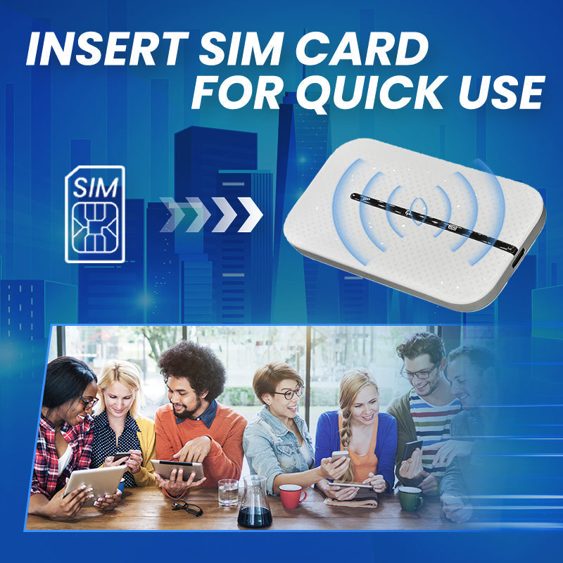 🥳NUOVO ARRIVO🔥50% DI SCONTO 📶✈️ Dispositivo hotspot WiFi 4G portatile｜Rete 4G stabile, compatto e tascabile, connettiti ovunque, supporta più dispositivi contemporaneamente✨