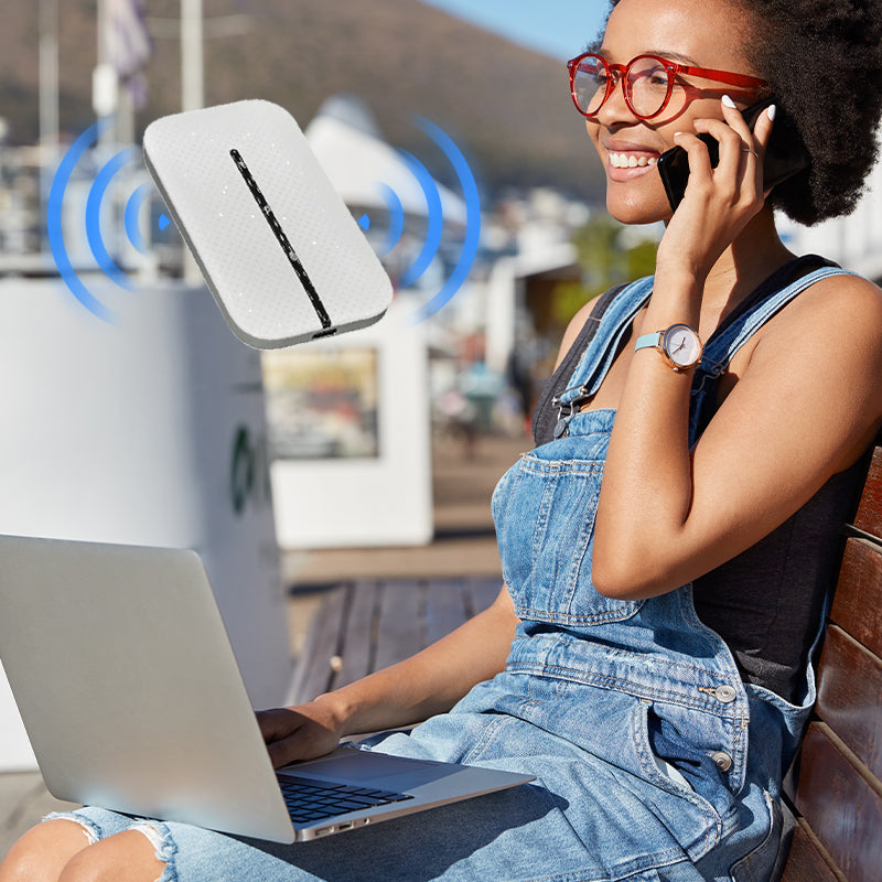 🥳NUOVO ARRIVO🔥50% DI SCONTO 📶✈️ Dispositivo hotspot WiFi 4G portatile｜Rete 4G stabile, compatto e tascabile, connettiti ovunque, supporta più dispositivi contemporaneamente✨