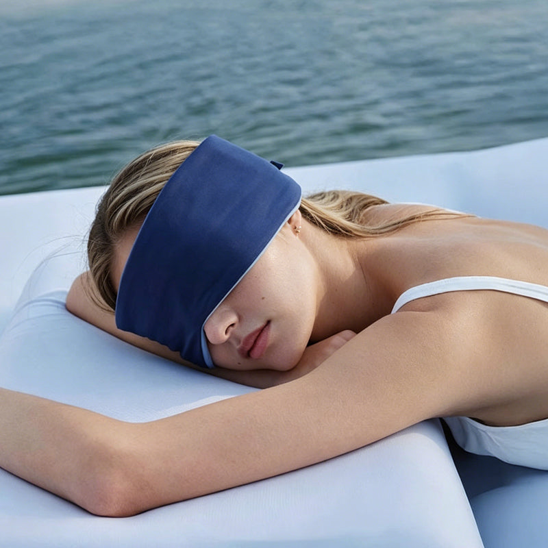 Mascherina per dormire comfort zero pressione