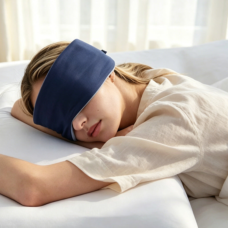 Mascherina per dormire comfort zero pressione