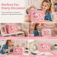 🔥2026 BEST‑SELLER｜50K+ SOLD🔥50% OFF 🐷💰Kids' Electronic Piggy Bank｜Password protected auto‑roll money box, fun kids saving toy, secure storage for coins & banknotes, great gift for children✨