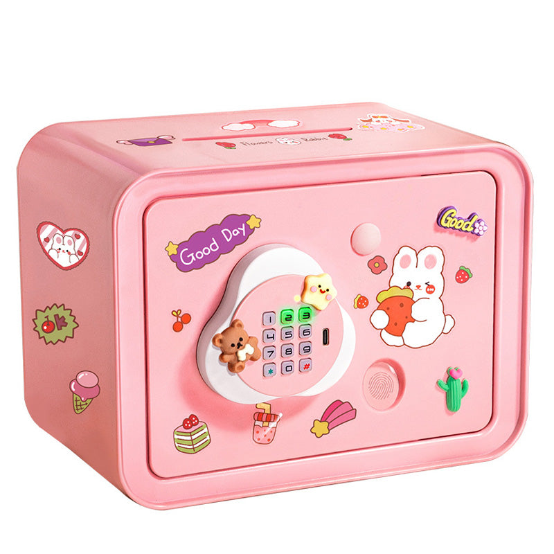 🔥2026 BEST‑SELLER｜50K+ SOLD🔥50% OFF 🐷💰Kids' Electronic Piggy Bank｜Password protected auto‑roll money box, fun kids saving toy, secure storage for coins & banknotes, great gift for children✨