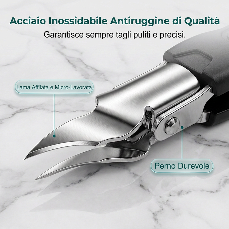 Set professionale di tronchesi per pedicure 3 in 1