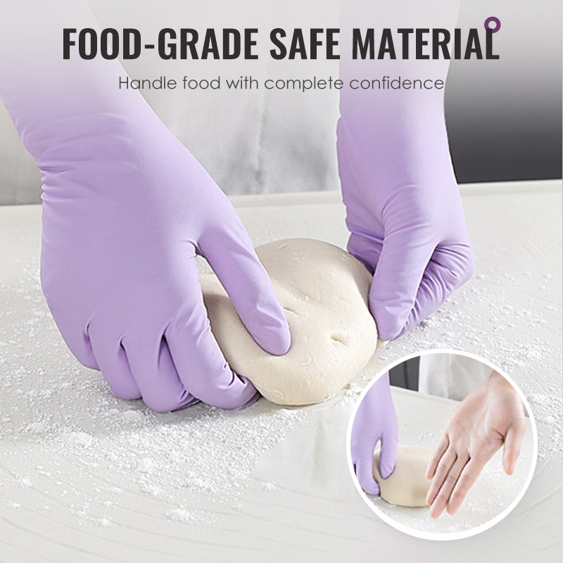 🔥2026 BEST‑SELLER｜50K+ VENDUTI🔥50% DI SCONTO 🧤 Guanti monouso in nitrile, impermeabili e resistenti all'olio, confezione da 30 pezzi, adatti per pulizia, cucina, lavori domestici e officina✨