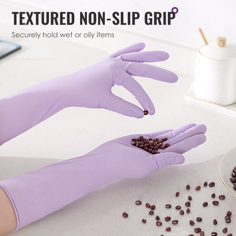 🔥2026 BEST‑SELLER｜50K+ VENDUTI🔥50% DI SCONTO 🧤 Guanti monouso in nitrile, impermeabili e resistenti all'olio, confezione da 30 pezzi, adatti per pulizia, cucina, lavori domestici e officina✨