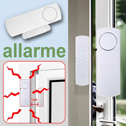 Allarme antifurto wireless per porte e finestre con sensore
