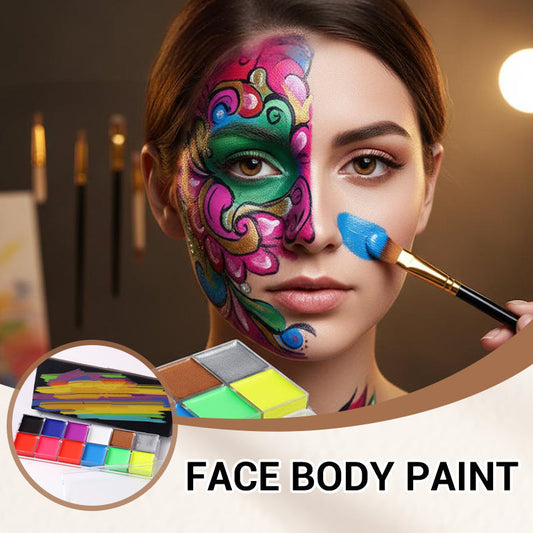 🥳SUPER OFFERTA 2026🥳💞OLTRE 50.000 VENDUTI! 🎨✨50% DI SCONTO! Colori per viso e corpo – texture liscia, alta pigmentazione, lunga durata e formula delicata sulla pelle. Per festival, Halloween e cosplay! ✨💪