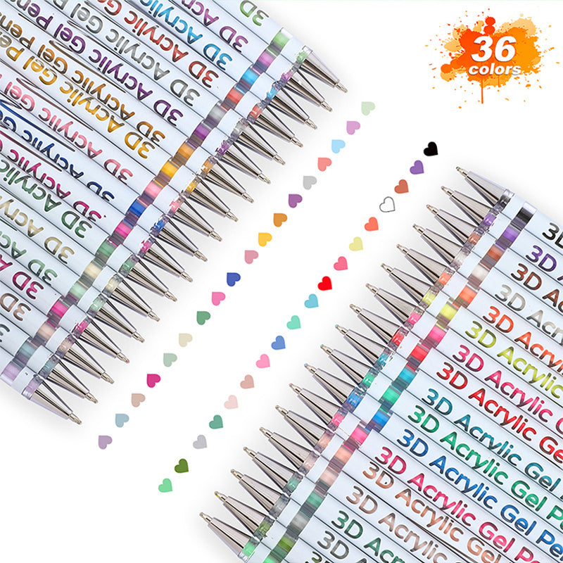 🥳💞Oltre 58 mila venduti🎨🖌️Set di penne gel multicolore per disegnare e colorare🎁