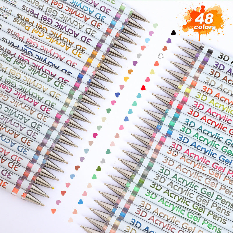 🥳💞Oltre 58 mila venduti🎨🖌️Set di penne gel multicolore per disegnare e colorare🎁