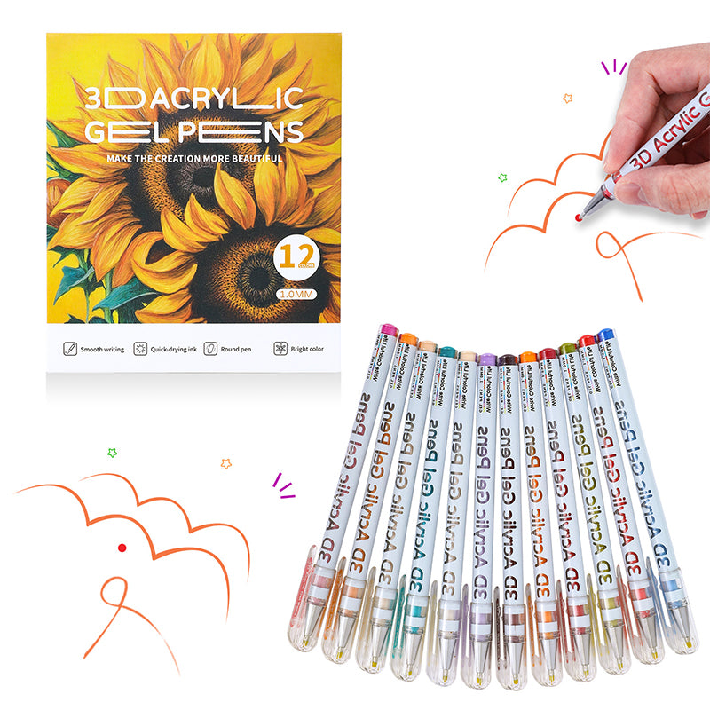 🥳💞Oltre 58 mila venduti🎨🖌️Set di penne gel multicolore per disegnare e colorare🎁