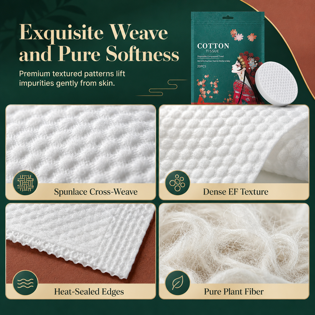 🥳2026 BESTSELLER✨Salviette viso monouso compresse in cotone naturale. Morbide e delicate sulla pelle, si espandono con l’acqua. Senza sostanze irritanti, ideali per pulizia viso, rimozione trucco e viaggi, pratiche e igieniche🧴
