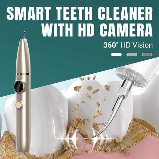 🥳2026 NUOVO ARRIVO🥳💞OLTRE 50.000 VENDUTI! 🦷Pulitore dentale intelligente con fotocamera HD. Visualizza in tempo reale lo stato dei denti, rimuove placca e macchie dentali facilmente a casa, sicuro e semplice da usare per la cura orale quotidiana.