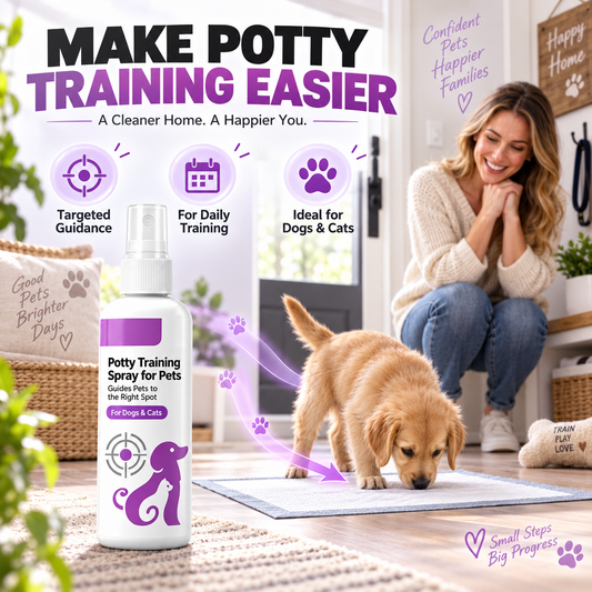 🥳SUPERPREZZO🥳💞Oltre 10.000 venduti! Spray per l’addestramento ai bisogni! Guida il tuo animale domestico con uno spray sicuro e facile. Una casa più pulita: acquistalo ora! ✅