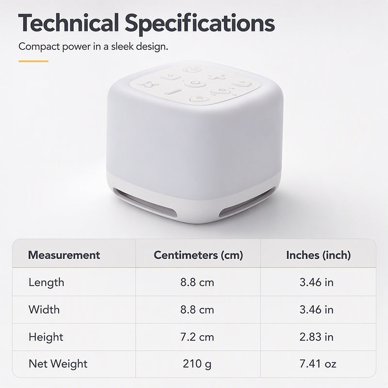 🥳SALDI 2026🥳💞 OLTRE 50.000 VENDUTI! 🌙💤 Macchina per rumore bianco, barriera acustica contro i rumori per proteggere il sonno profondo. Luce notturna a 7 colori e timer intelligente, per svegliarti riposato! 🛏️✅