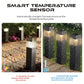 🏡 Lampada decorativa solare per giardino e terrazza, luce calda, senza fili e resistente alle intemperie